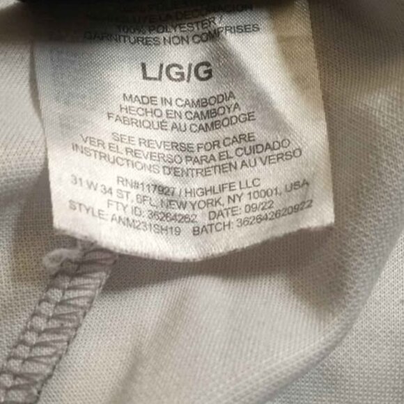 And1 basketball shorts size L black camo with pockets walking gym comfortable - Picture 3 of 6